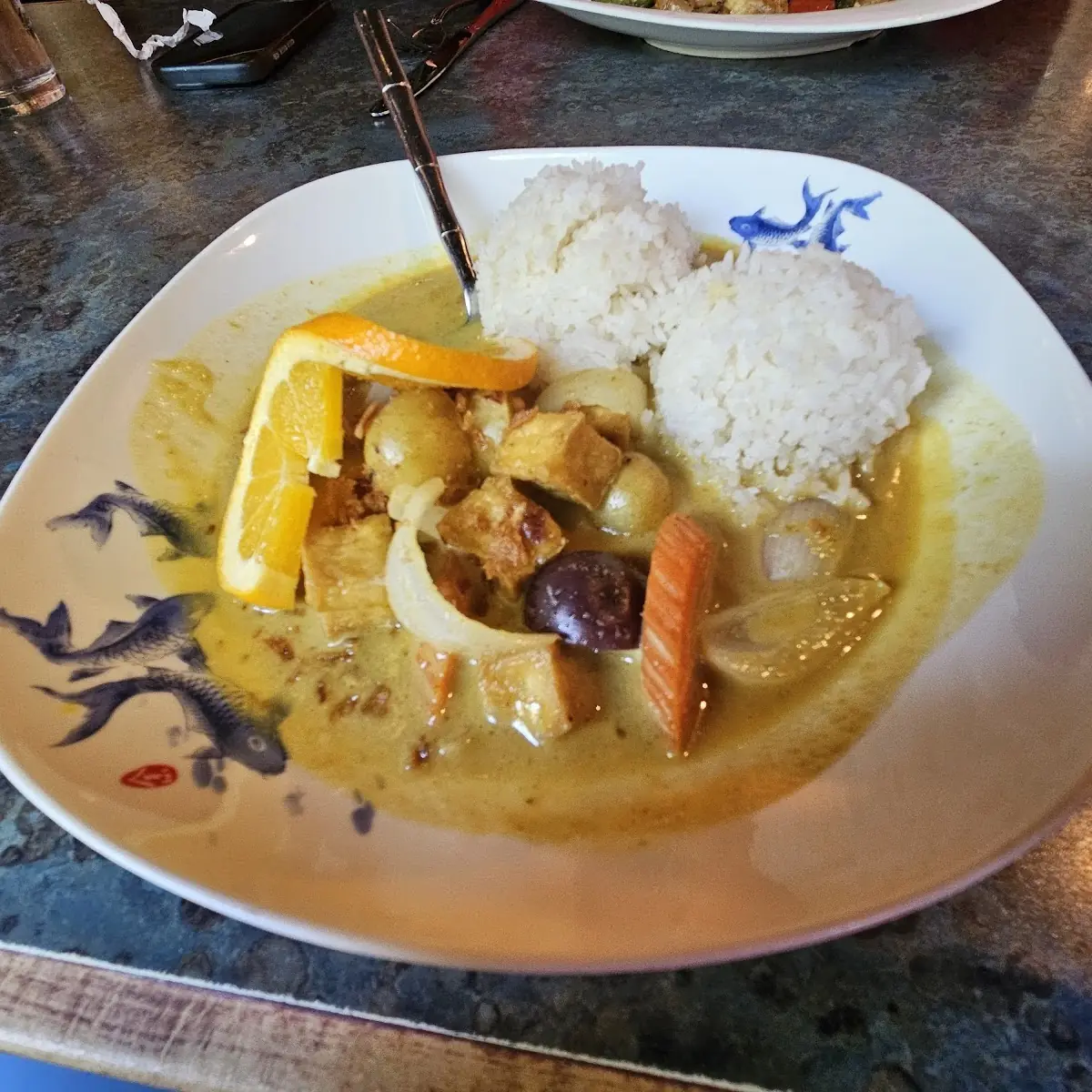 Yellow Curry with Tofu