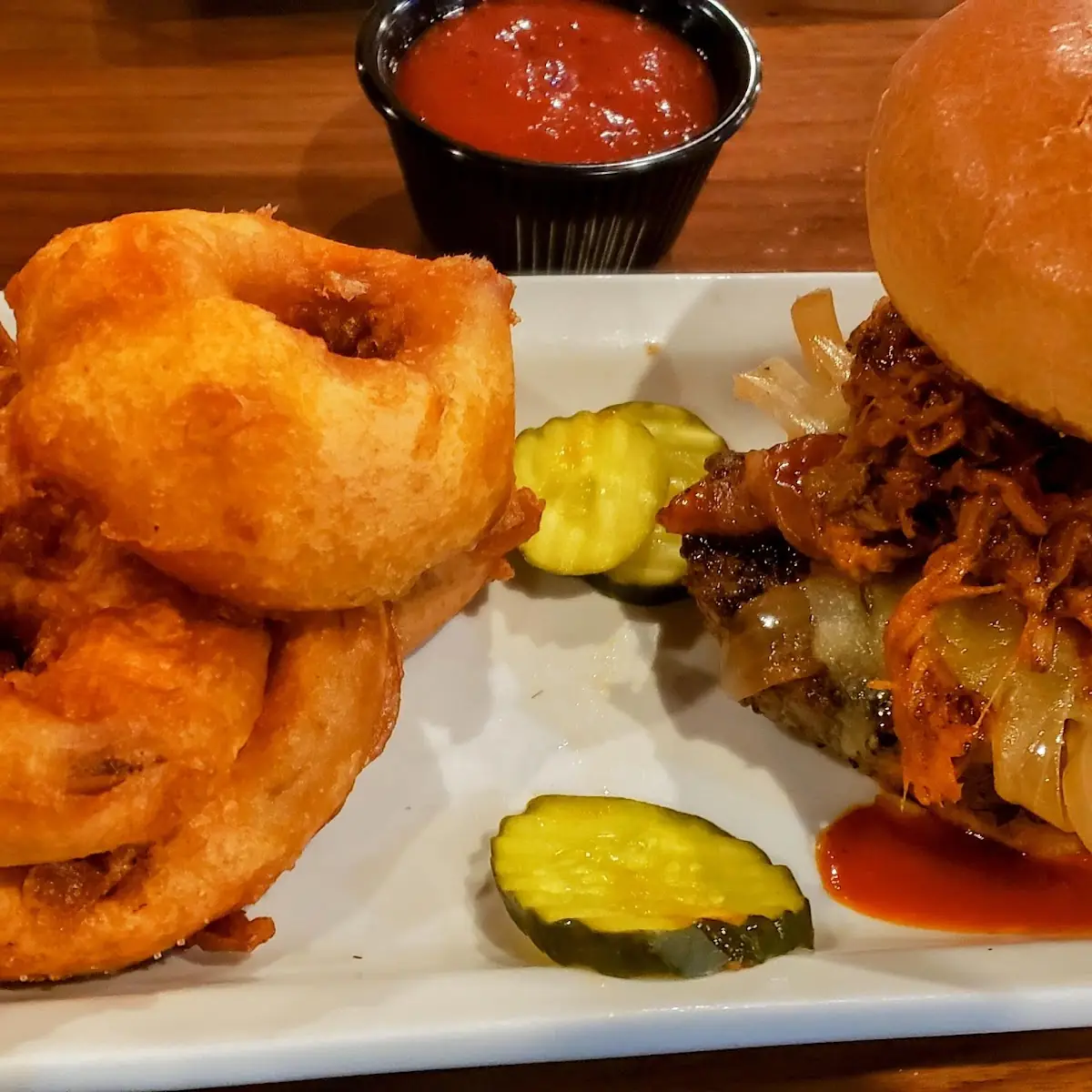 Honey Chipotle BBQ Burger