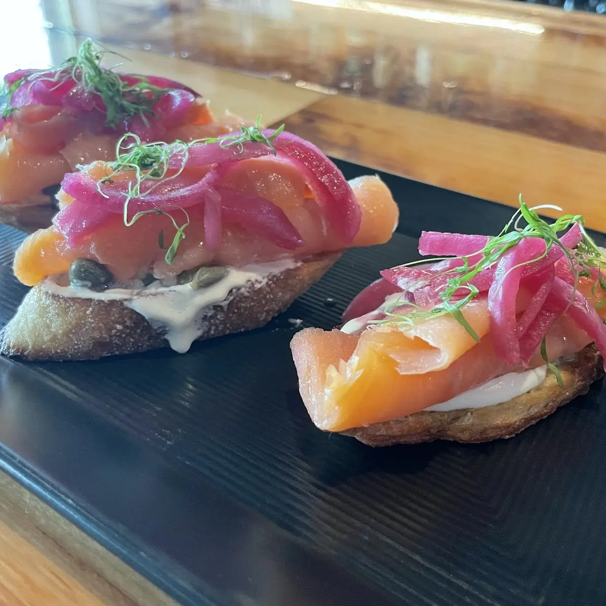 Smoked Salmon Toast