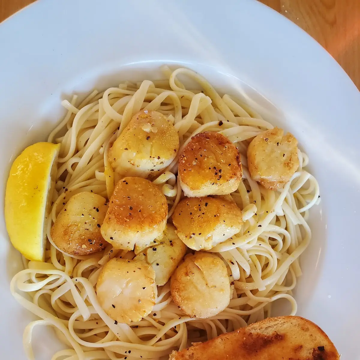 Lemon Pepper Scallops