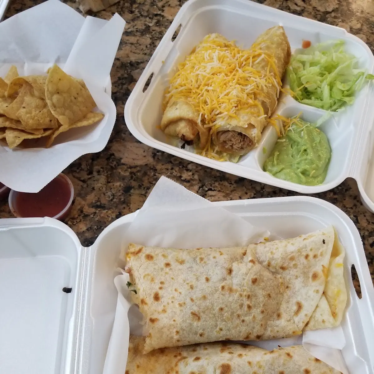 Carne Asada Burrito Combo Meal
