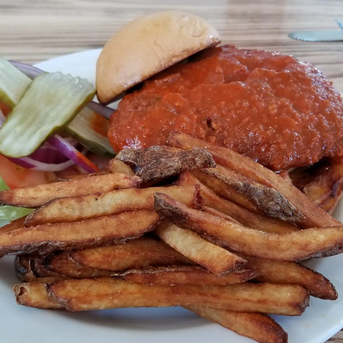 Buffalo Chicken Sandwich Combo