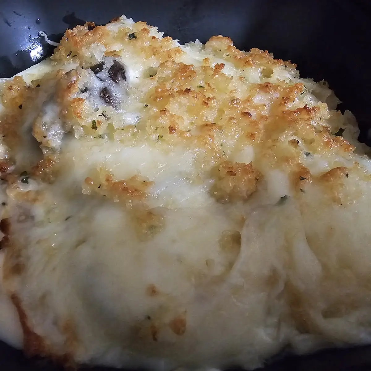 White Cheddar Stuffed Mushrooms