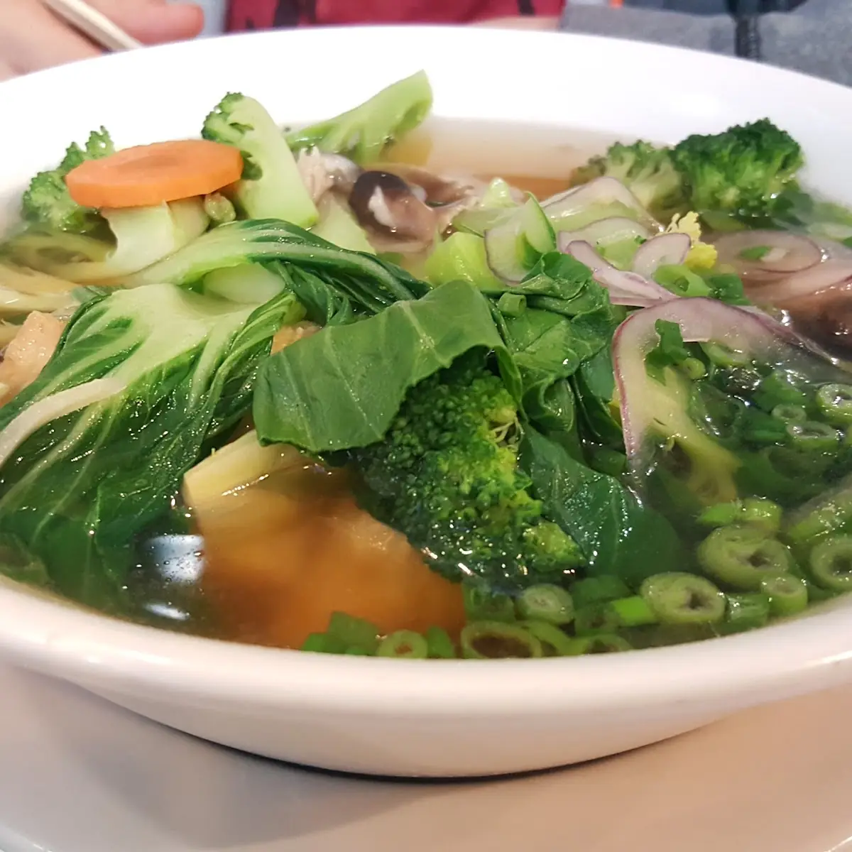 Special Combination Egg Noodle Soup