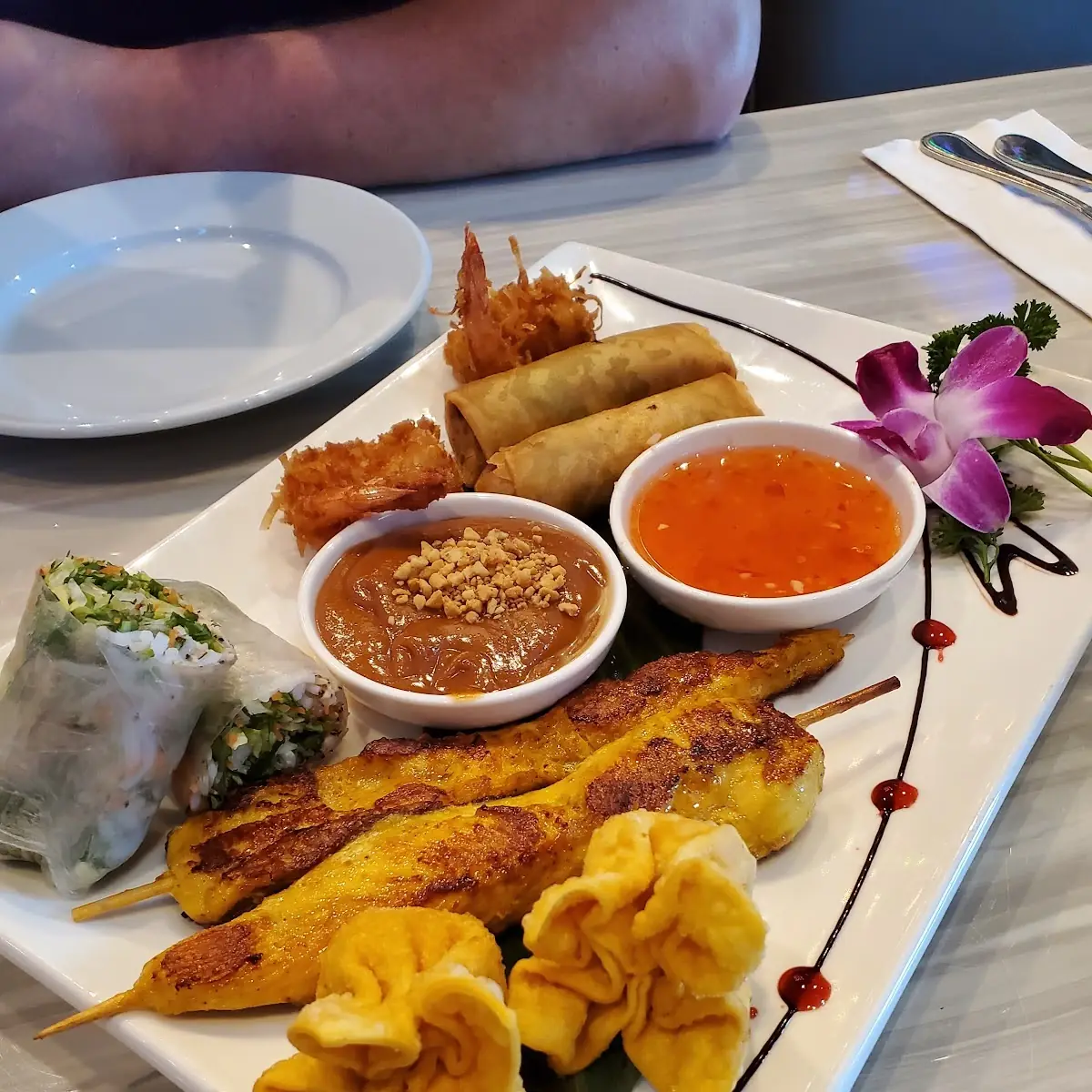 Green Papaya Sampler Platter