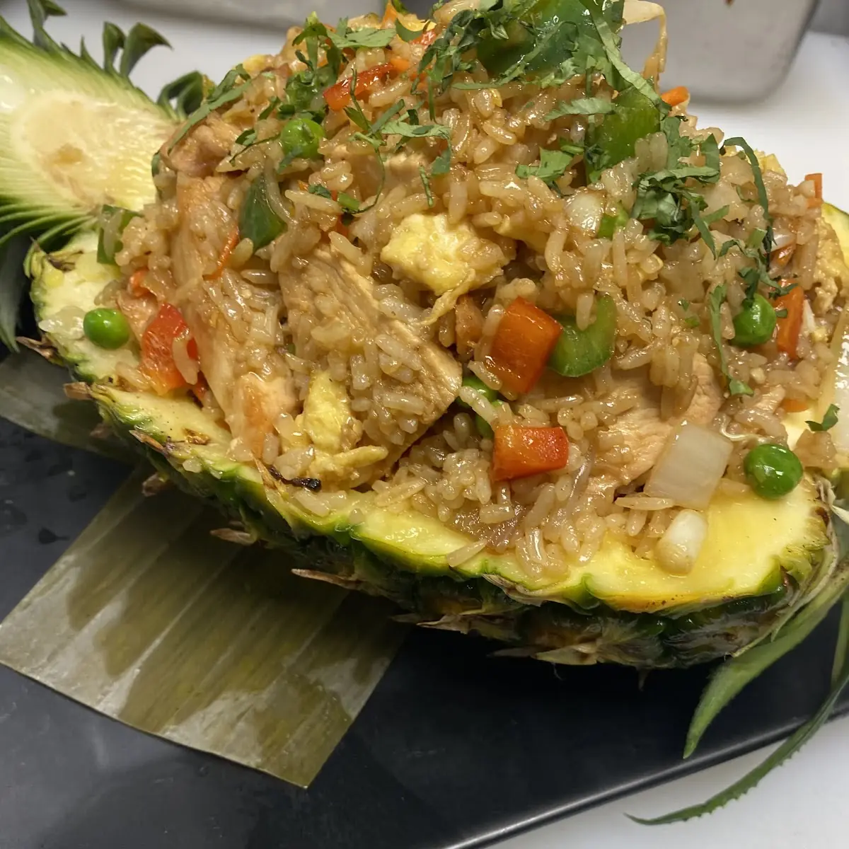 Pineapple Fried Rice with Vegetables