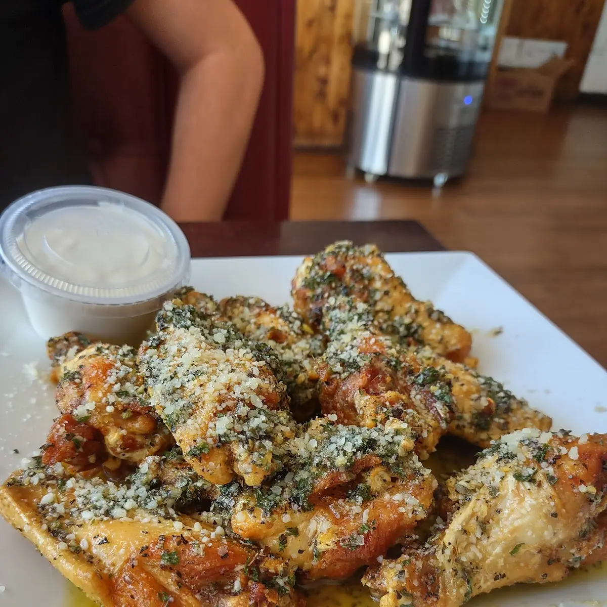 Garlic Parmesan Wings