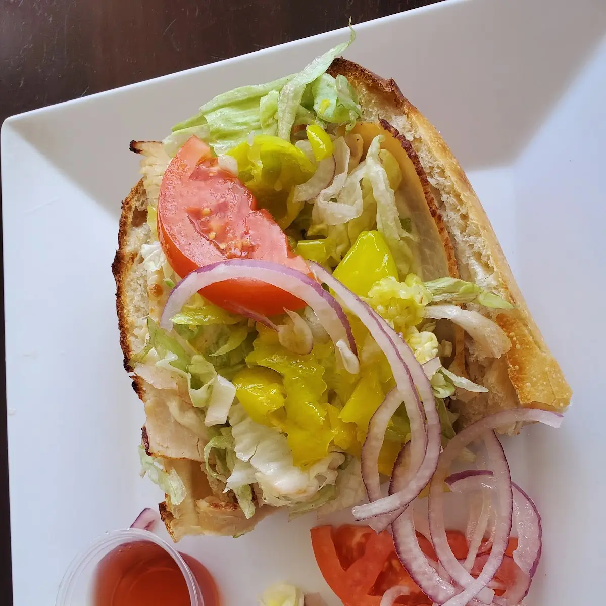 Turkey and Cheese Sub