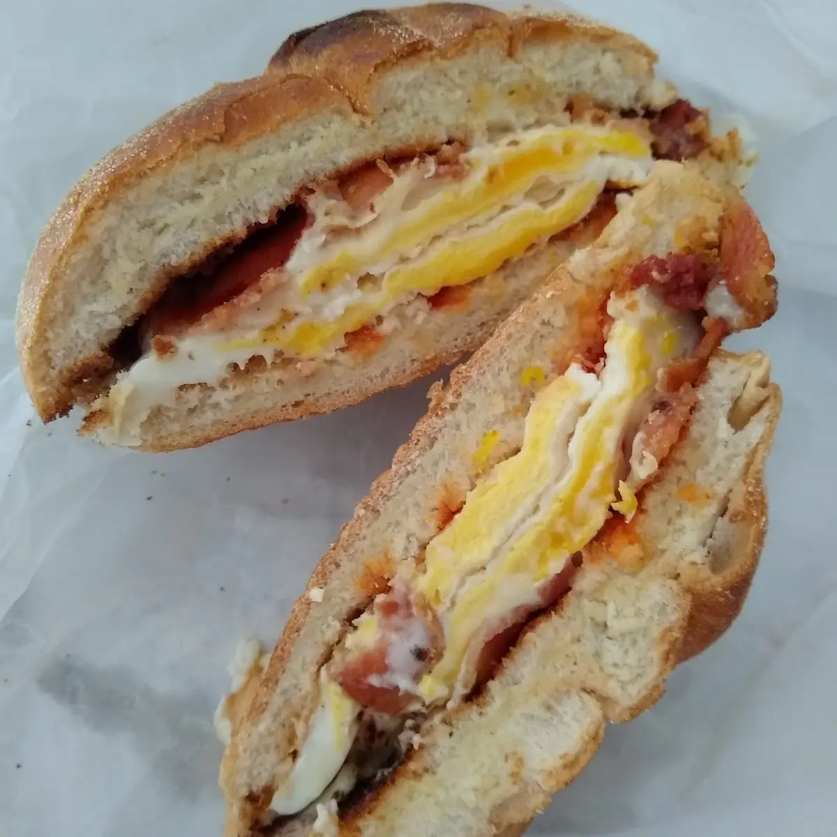 Bacon Egg and Cheese Sandwich