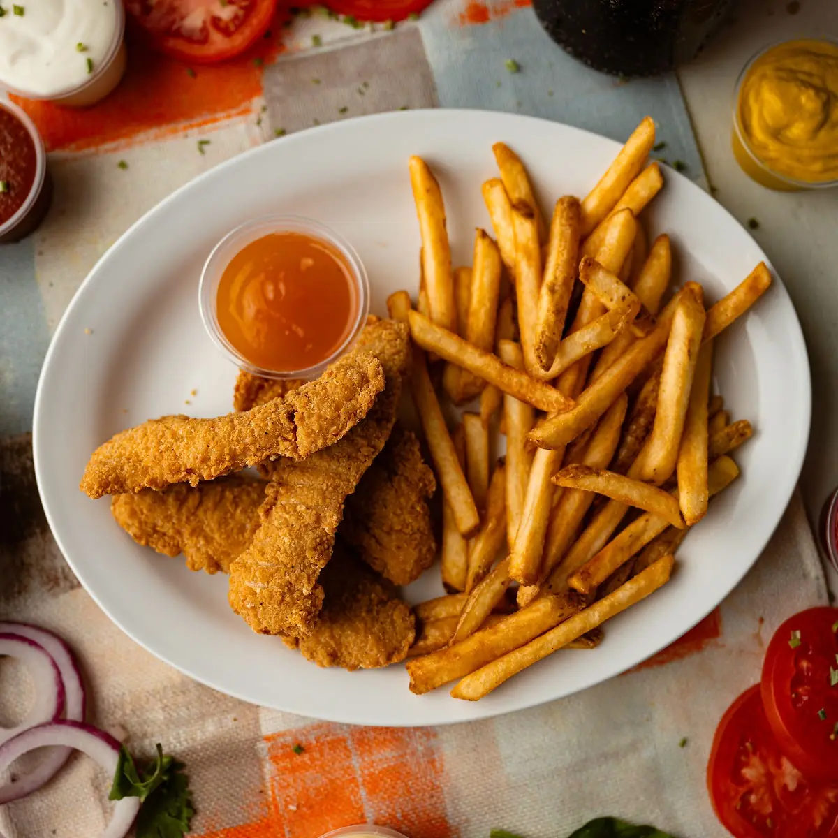 Chicken Fingers, 7AM Breakfast & Lunch