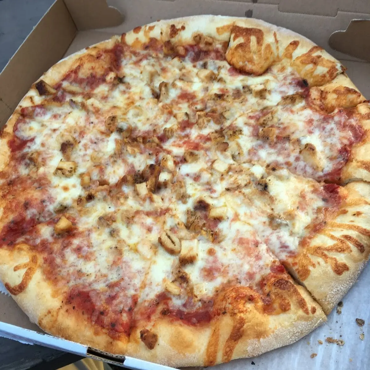 Chicken Cutlet Pizza Chicken