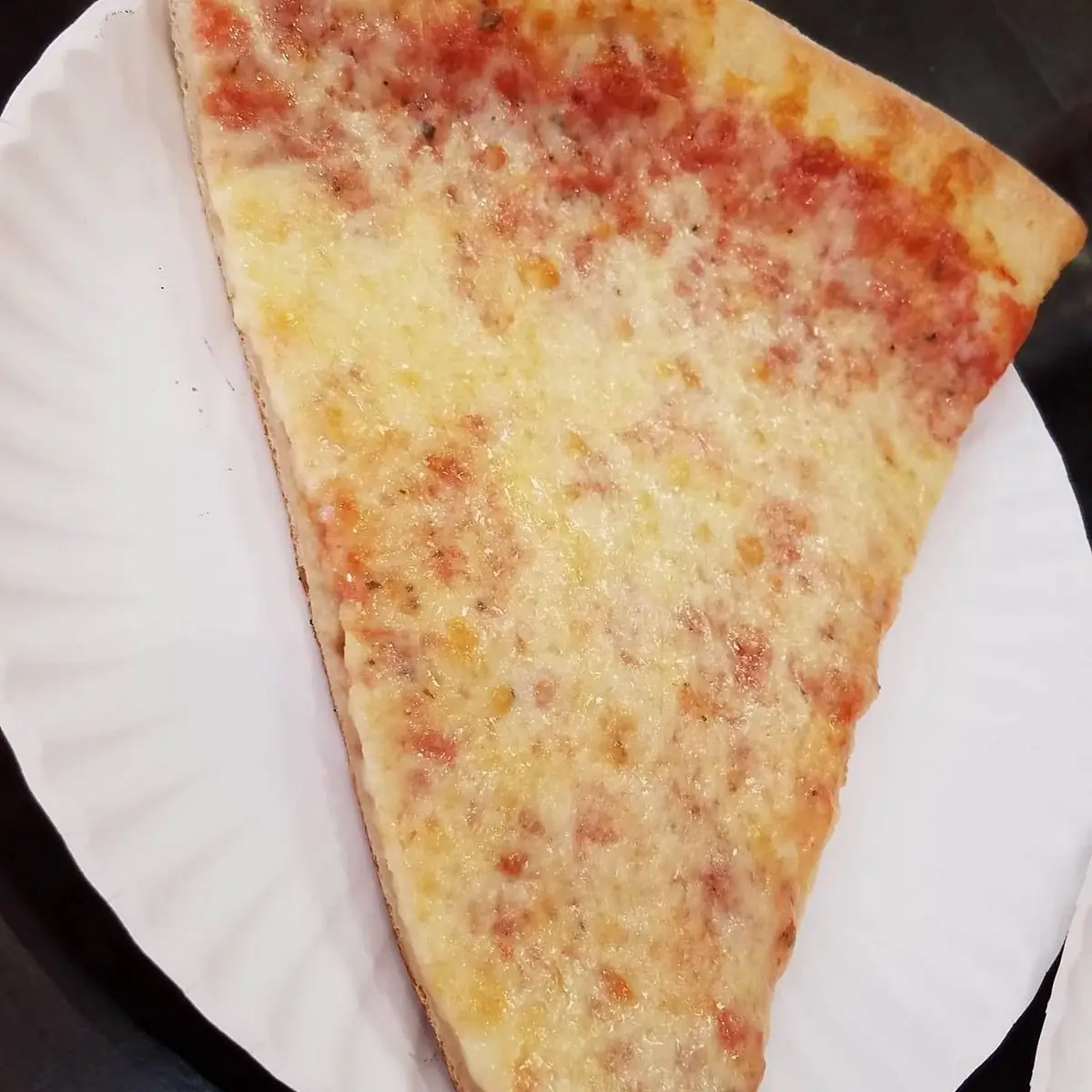 Plain Cheese Pizza Slice