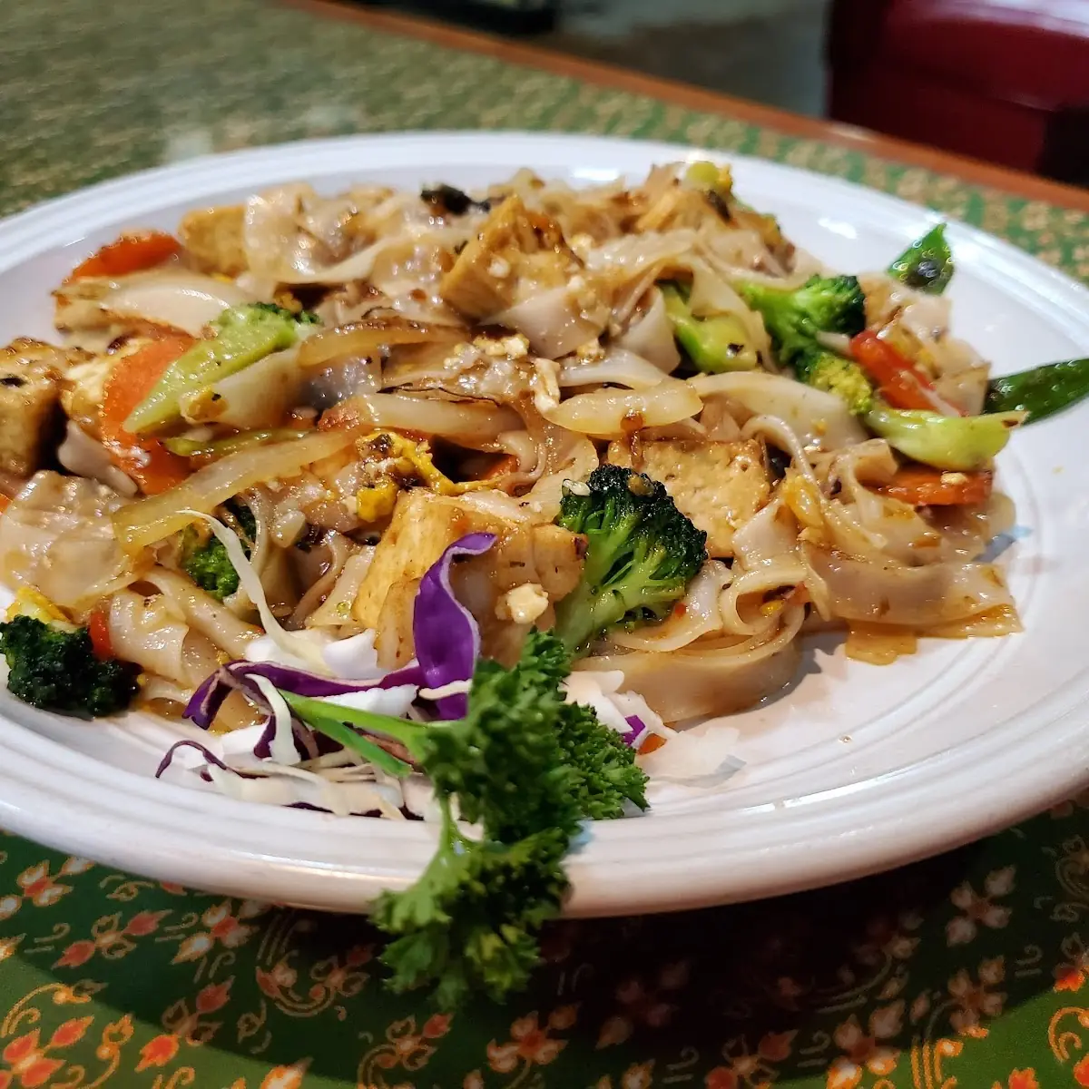 Drunken Noodle with Tofu