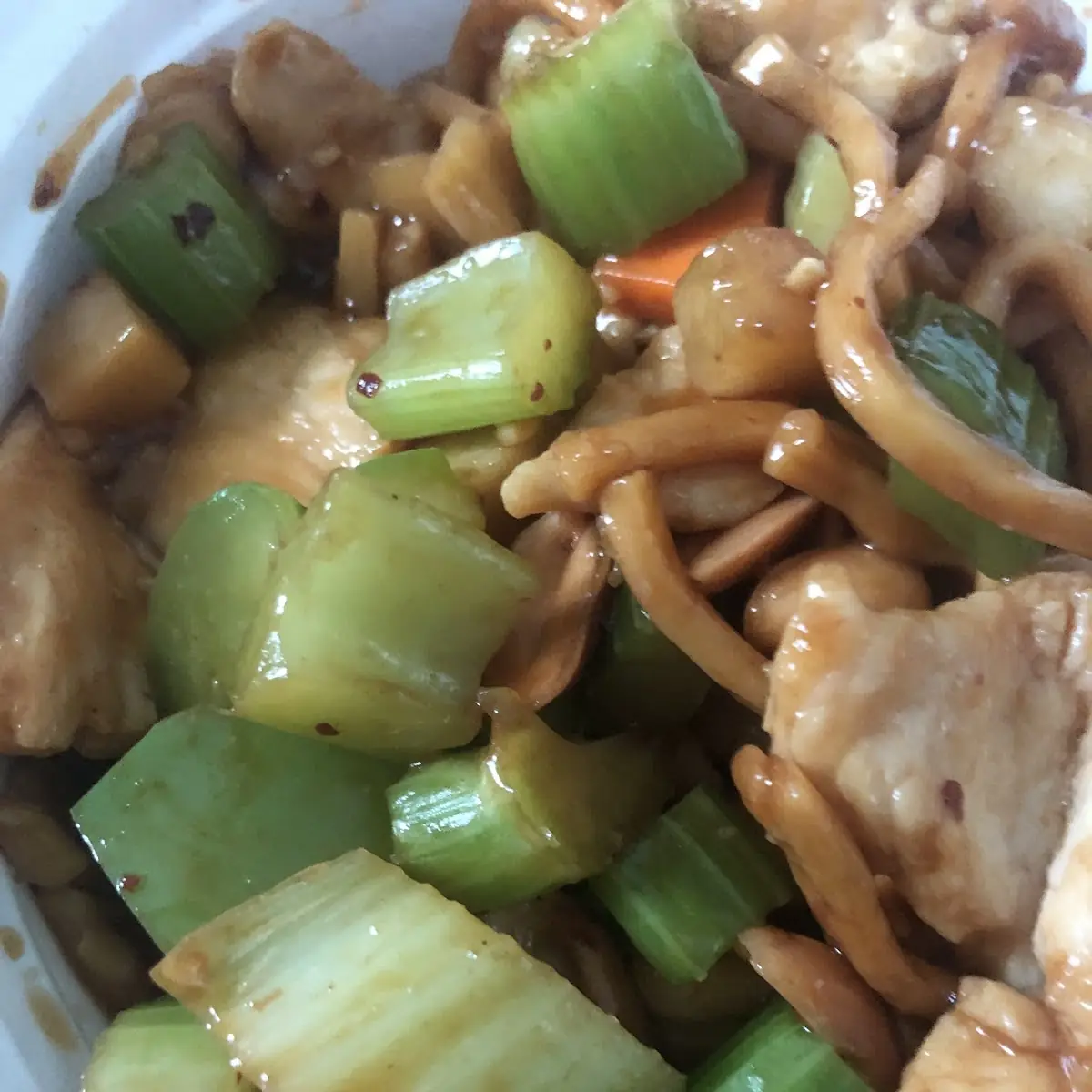 Triple Delight in Garlic Sauce
