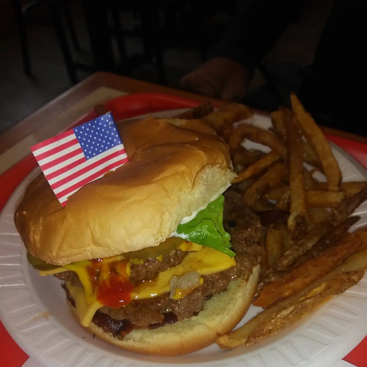 Double Bacon Cheeseburger