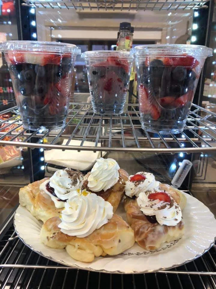 Fruit Cups & Homemade Danish