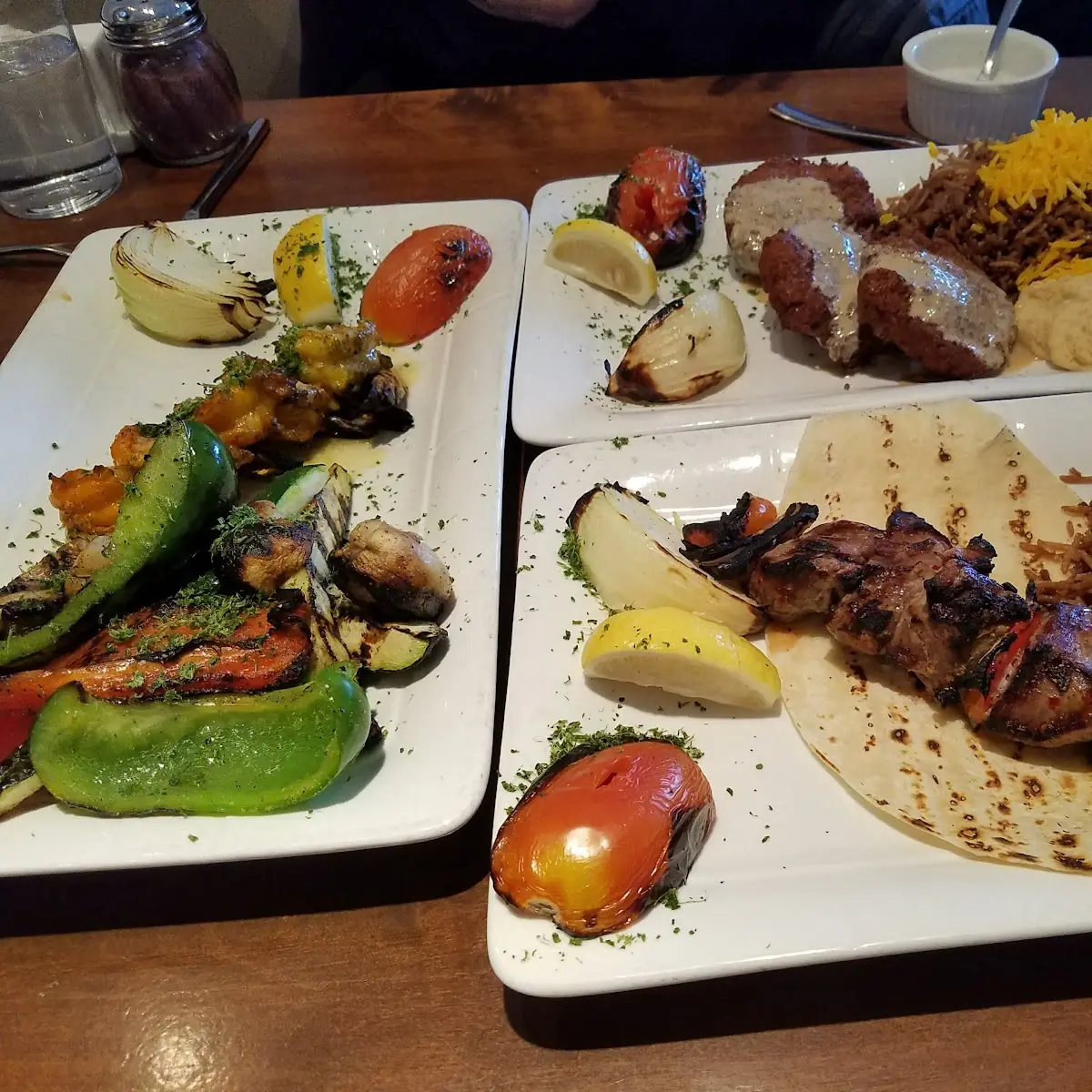 Lamb Kebab Lunch
