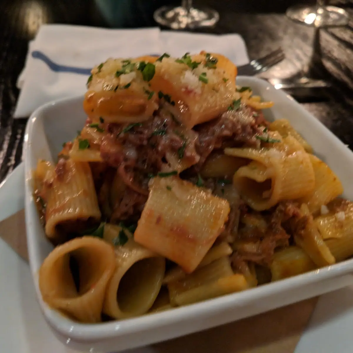 Rigatoni Bolognese