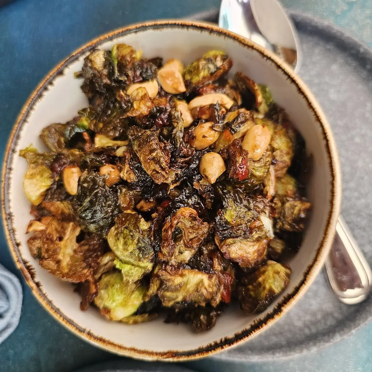 Roasted Beets & Fried Brussels Sprouts