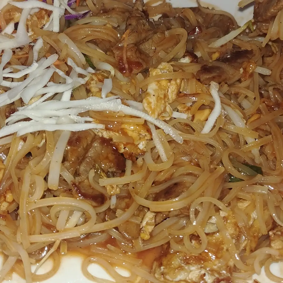 1. Pad Thai or Pad Si-Ew or Crazy Noodle with Chicken