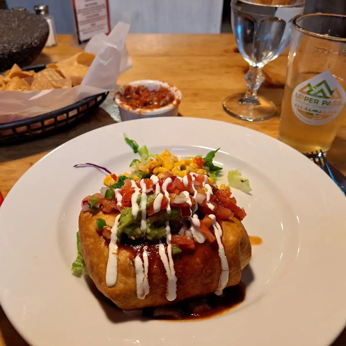 Chimichanga with Shredded Beef
