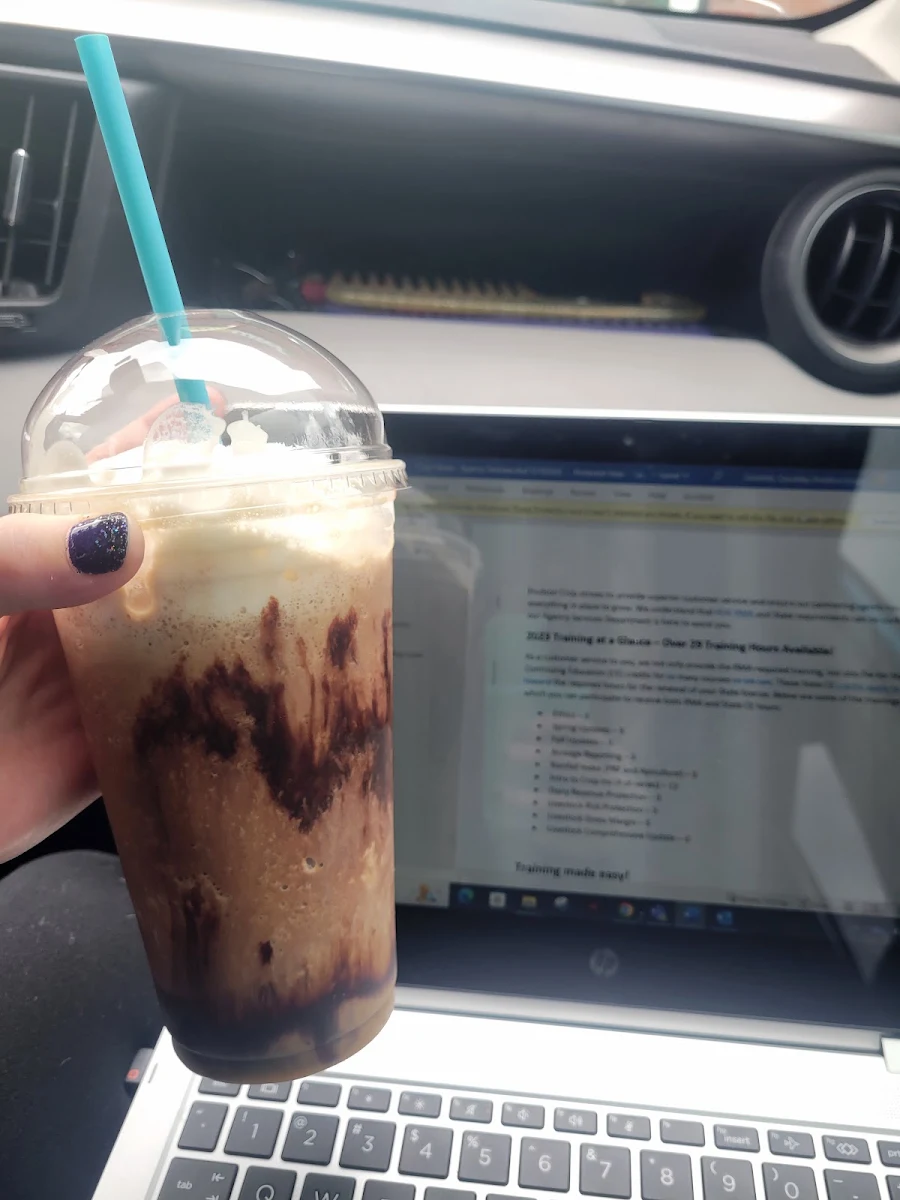 Hot Caramel Mocha Latte