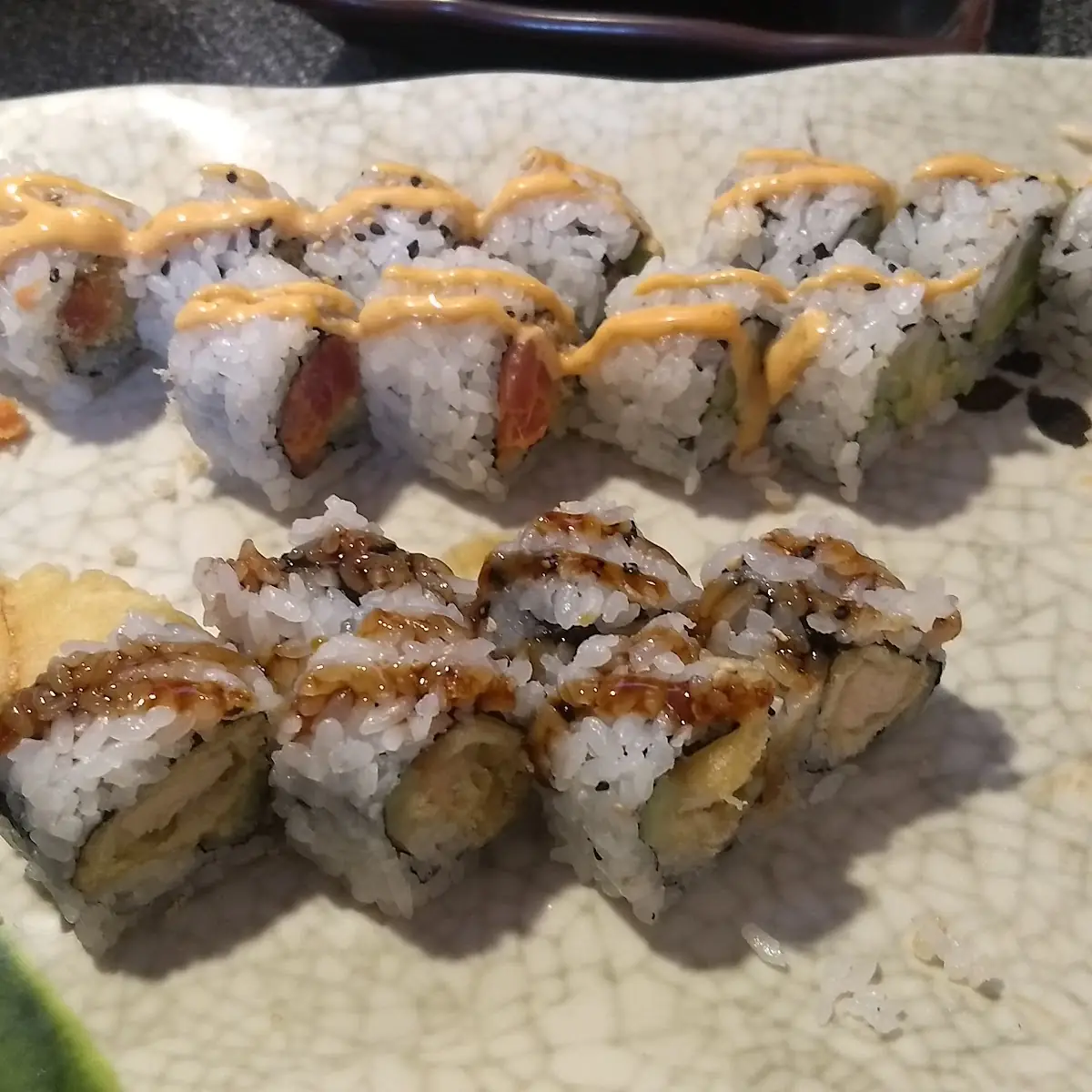 3 Sushi Roll Lunch Special