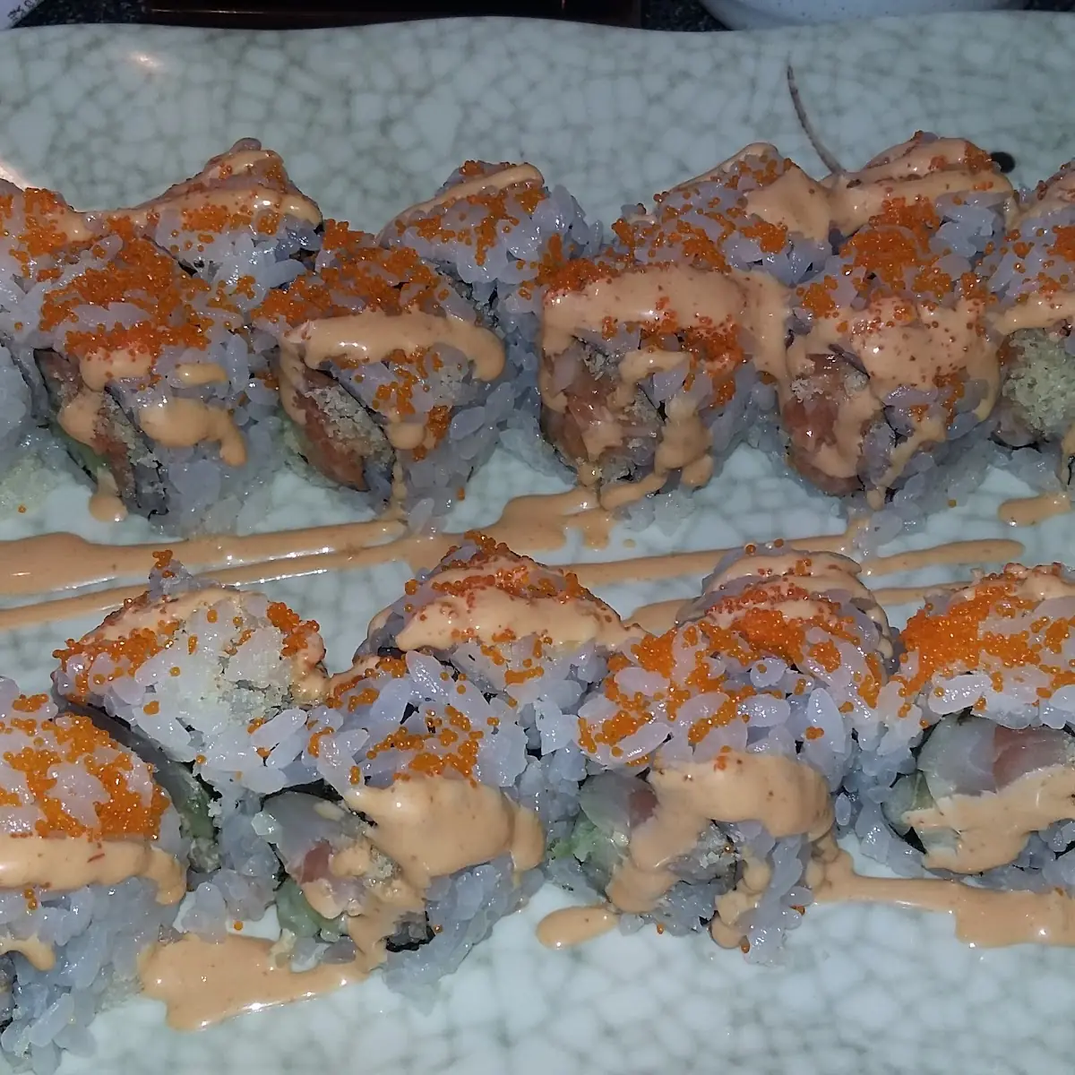 Double Spicy Salmon Roll