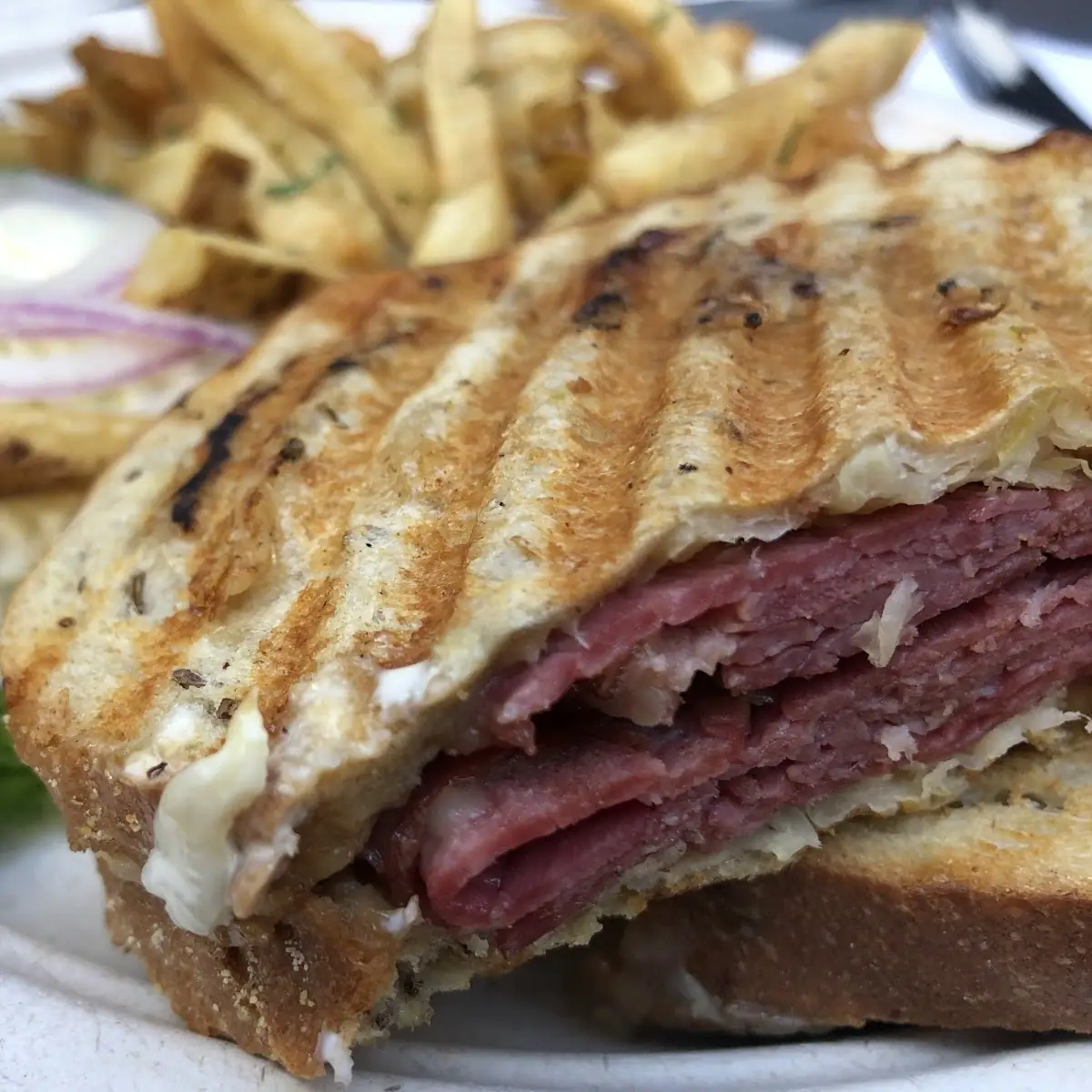 Craft Beer Corned Beef Reuben