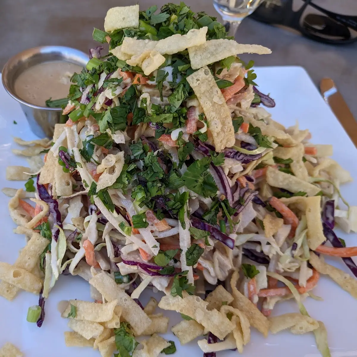 Sweet & Spicy Mustard Chicken Salad