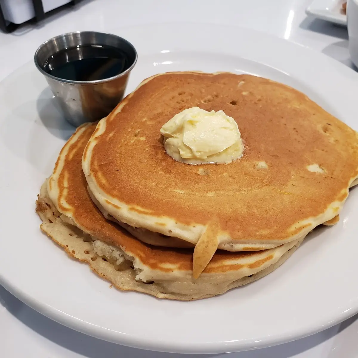 Buttermilk Pancakes with Crispy Bacon