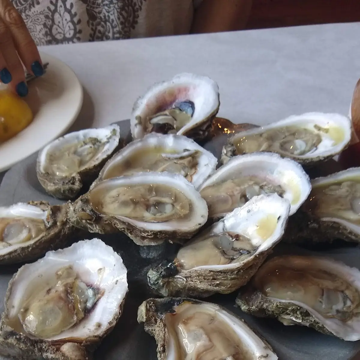 Raw Oysters on the Half Shell