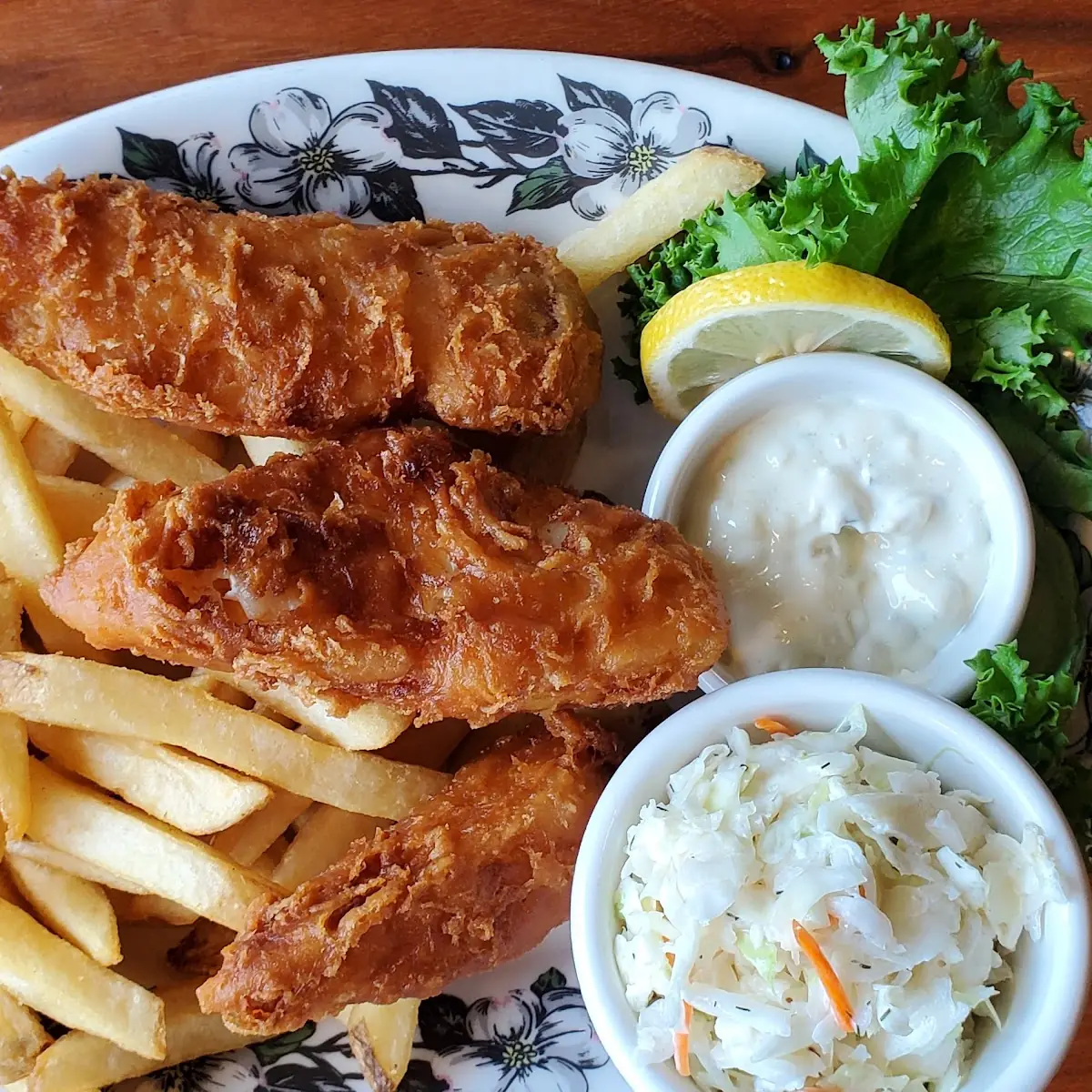 Wild Salmon Fish & Chips