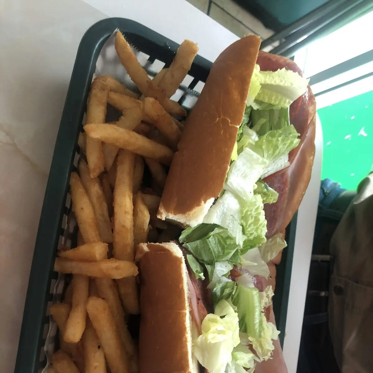 Italian Sub with Fries