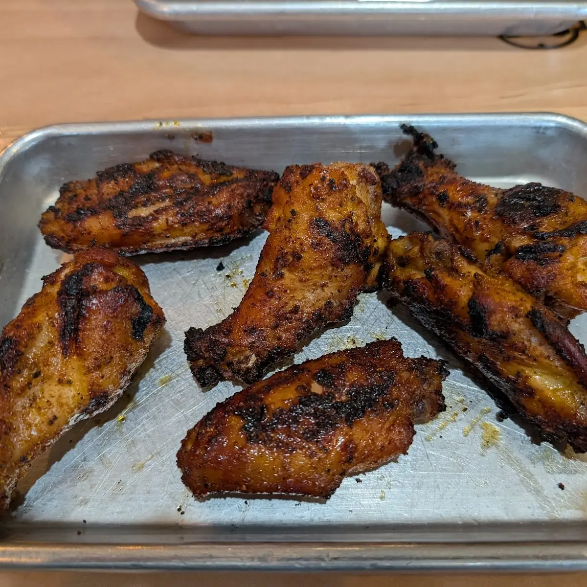 Smoked Dry Rub Chicken Wings