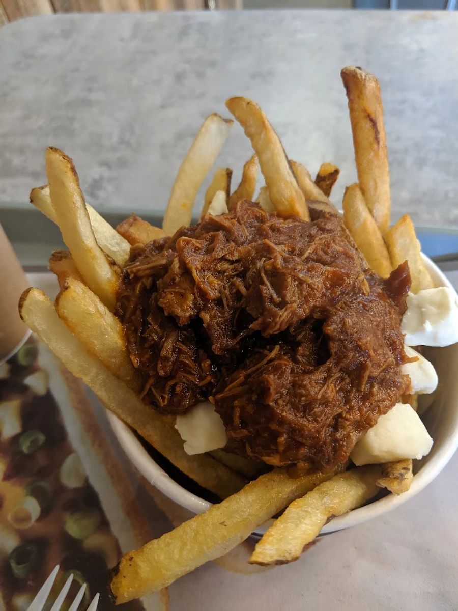 Pulled Pork Poutine, New York Fries