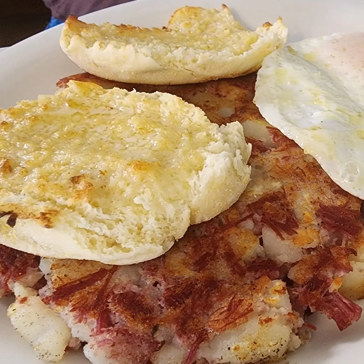 Hash Browns with Eggs