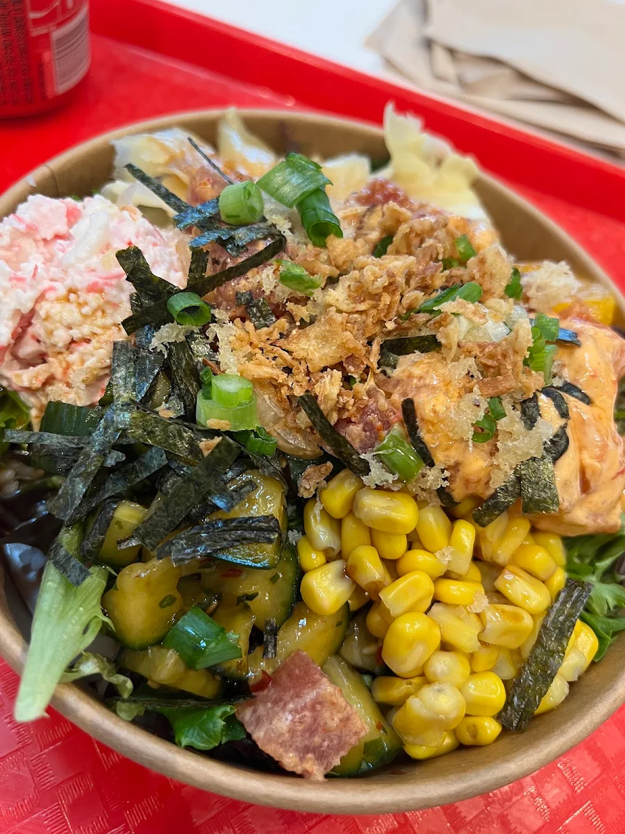 Hawaiian Shoyu Bowl Gluten-Friendly, Ono Poké @ Uptown