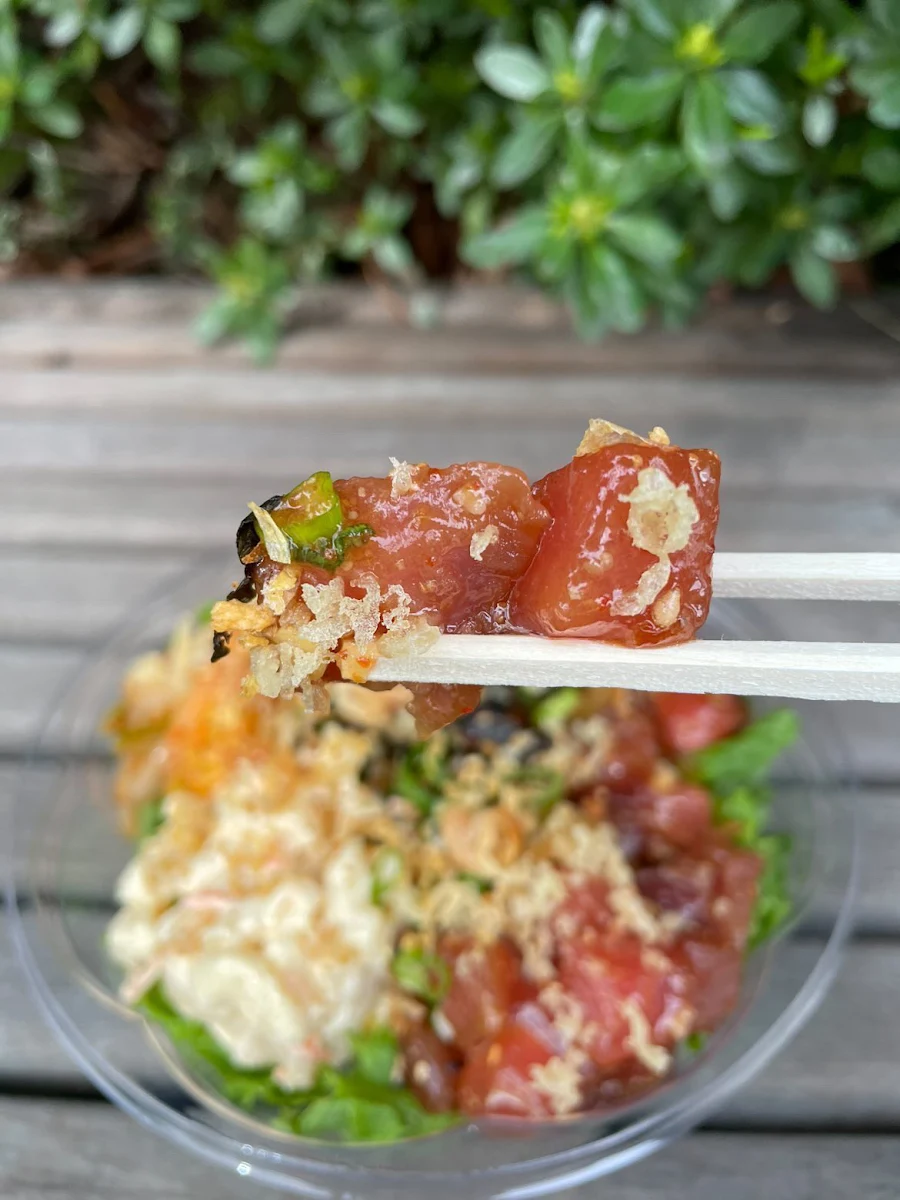 Spicy Ahi Tuna, Ono Poké @ Uptown