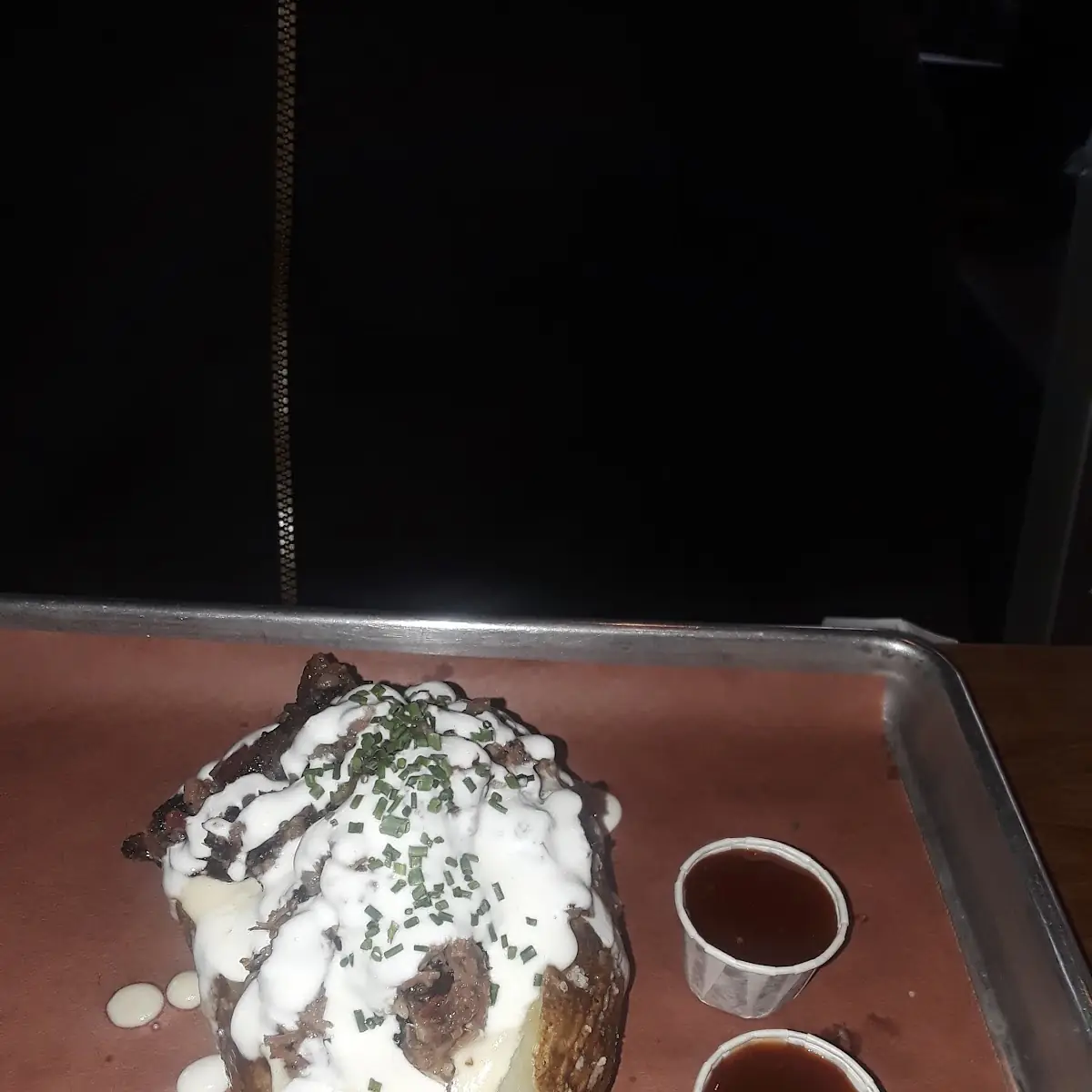 Load Baked Potato Brisket Plate