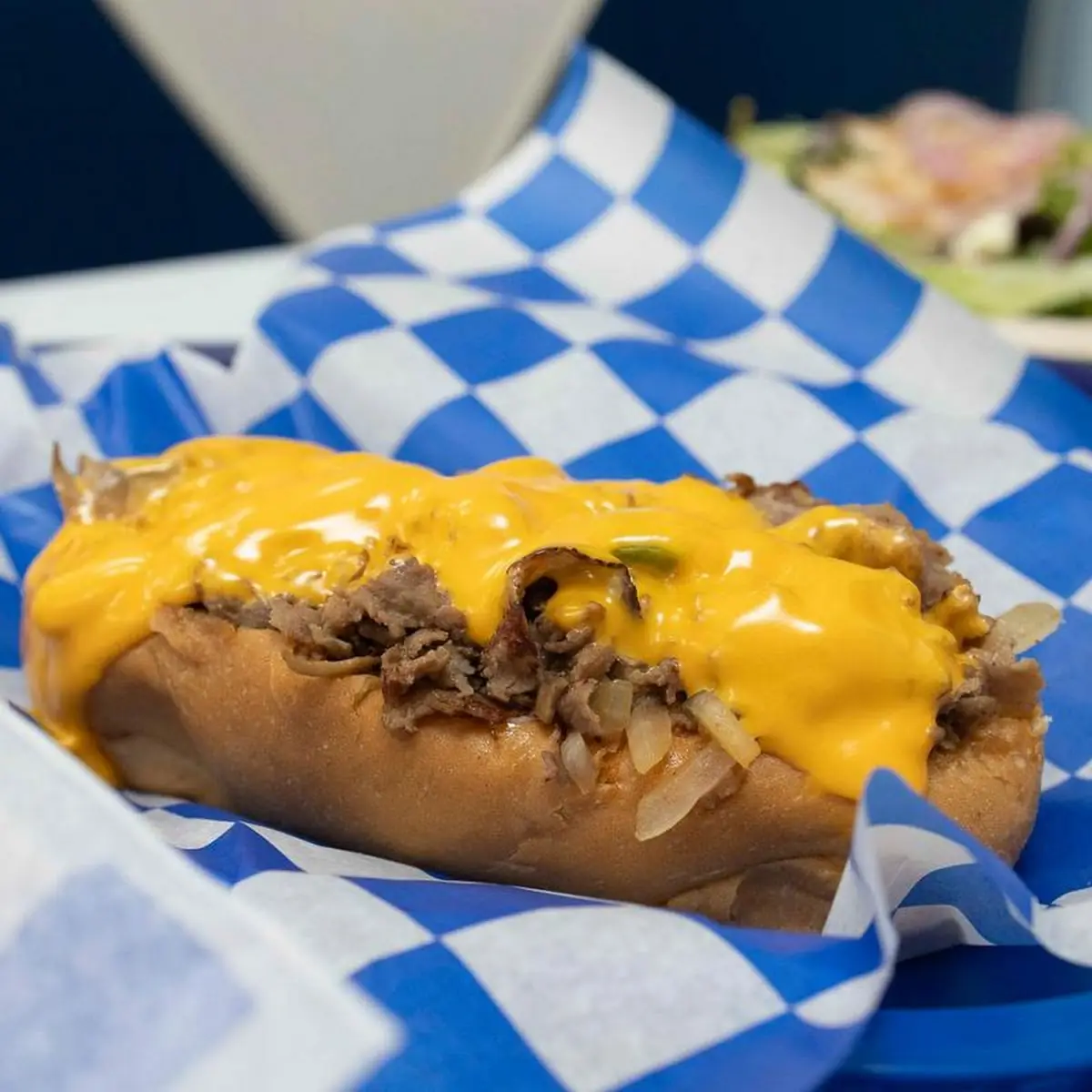 Hillbilly Philly Cheese Steak Sandwich