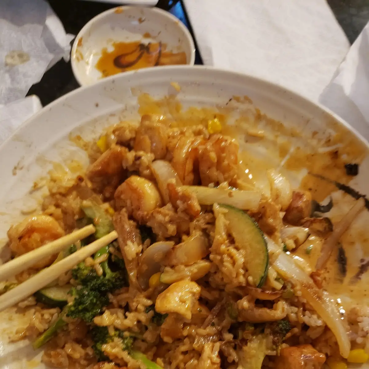 Chicken and Shrimp Hibachi Chicken