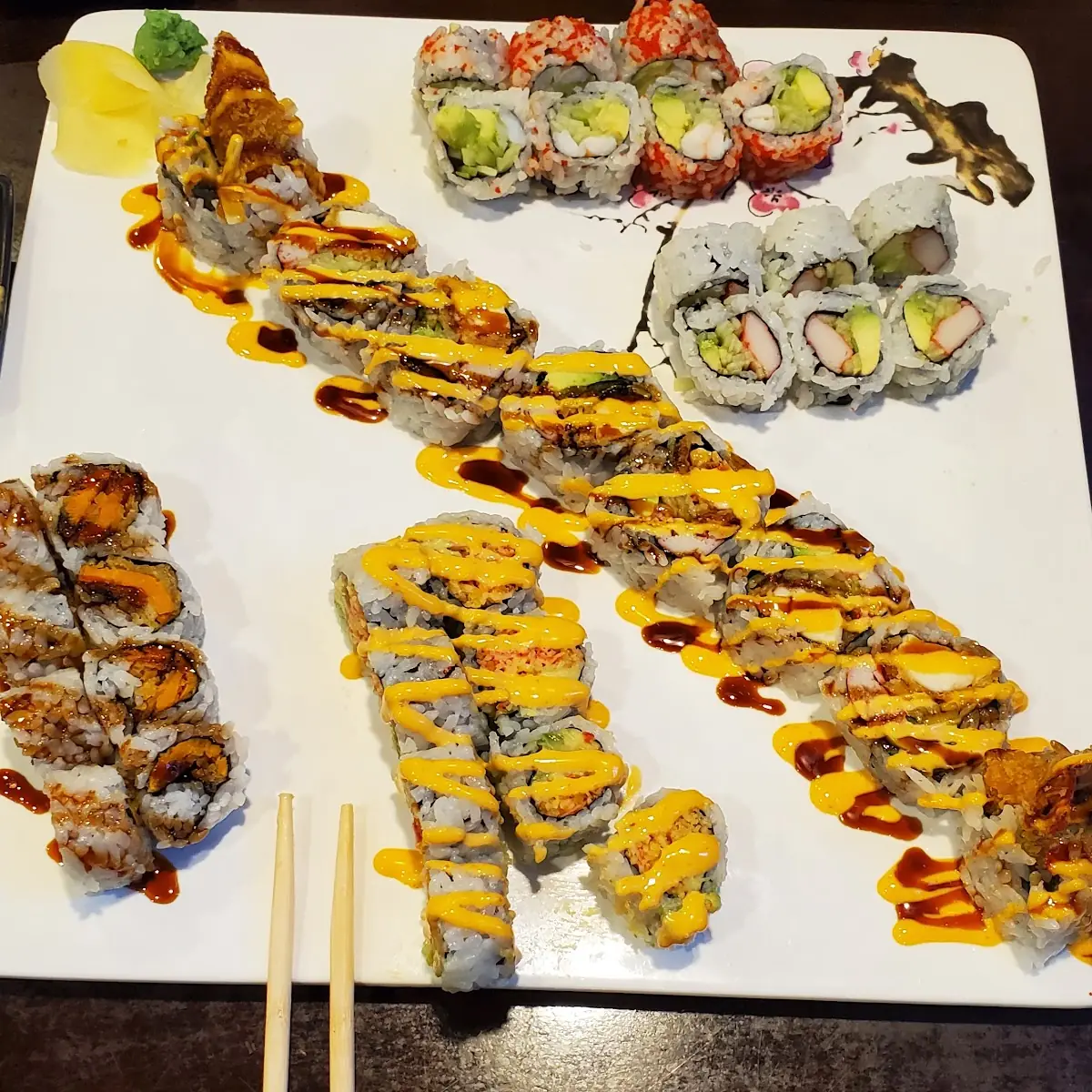 Mount Fuji Sushi Roll