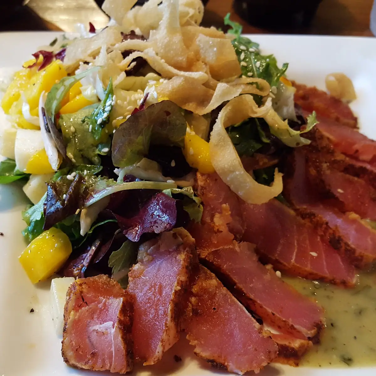 Seared Ahi Tuna Salad