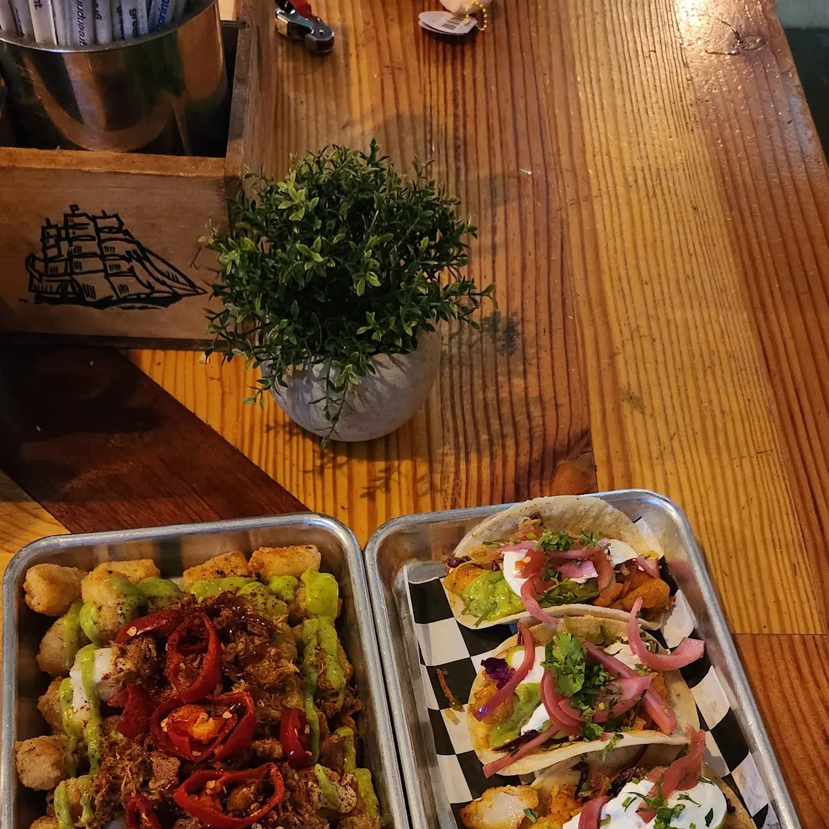 Tater Tot-Chos and Tacos