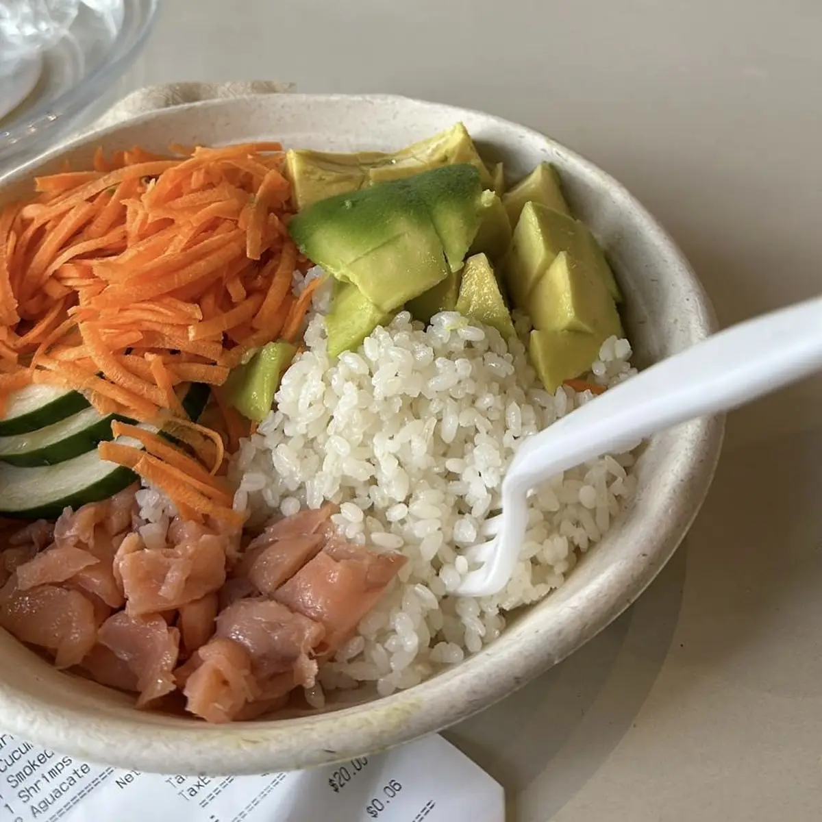 Poke Salmon