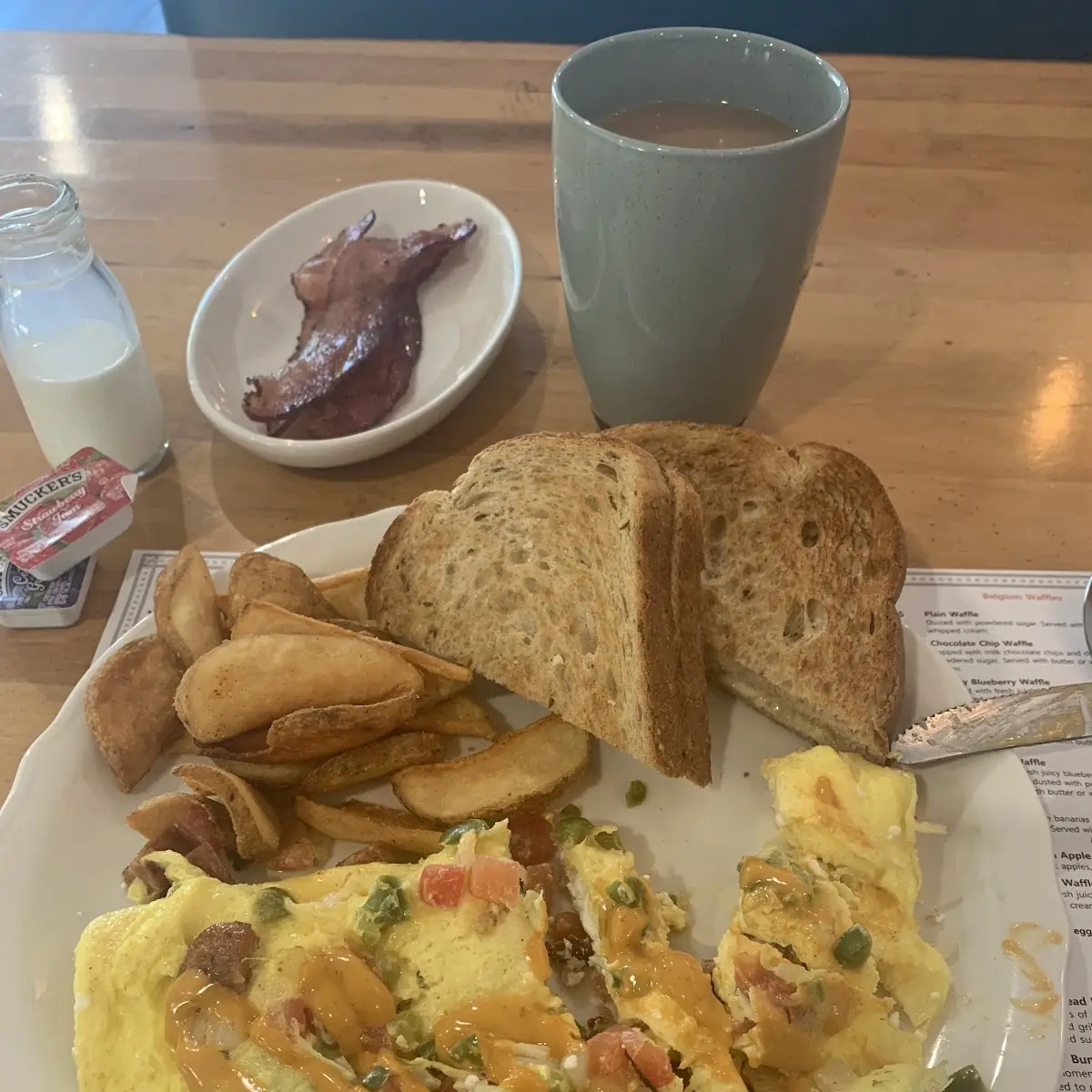 Philly Special Cheese Steak Omelette