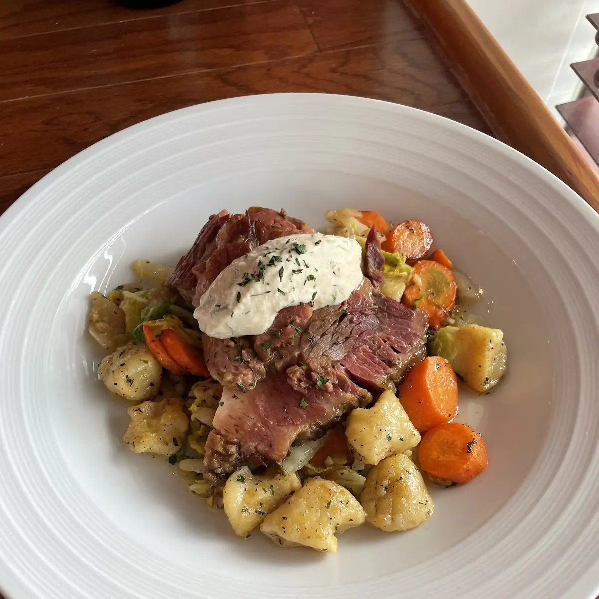 Petit NY Strip Steak & Eggs