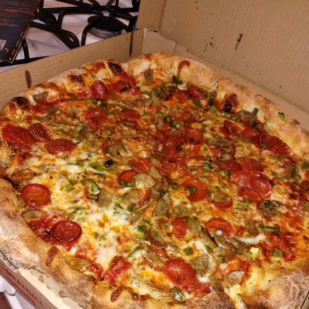 Half Pepperoni Half Cheese Pizza