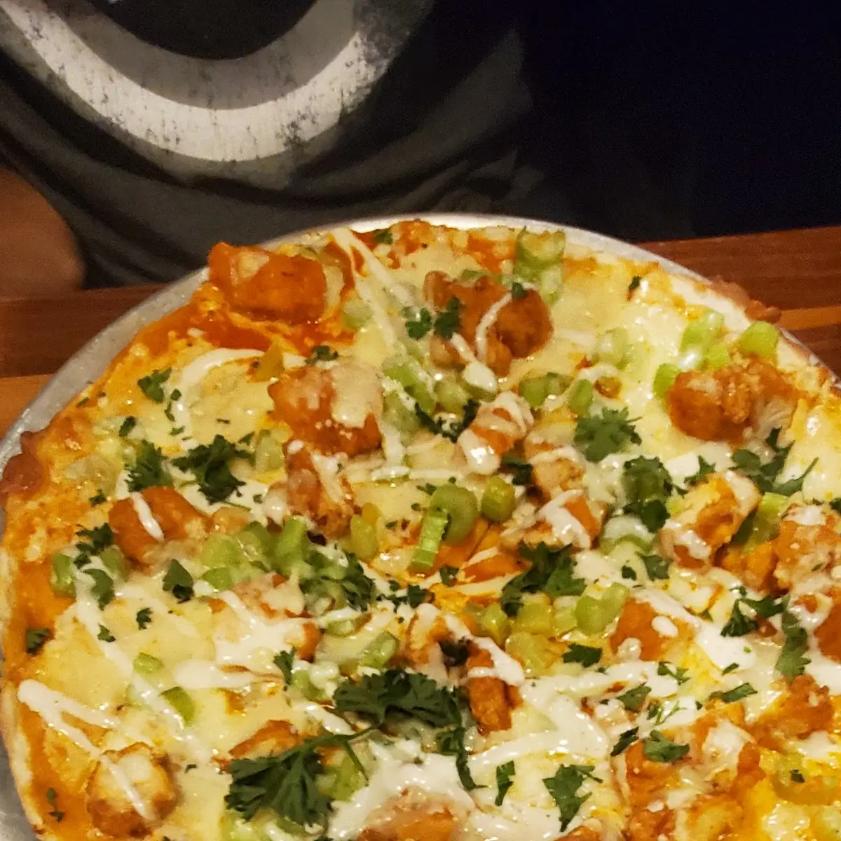 Volcano Buffalo Chicken Pizza